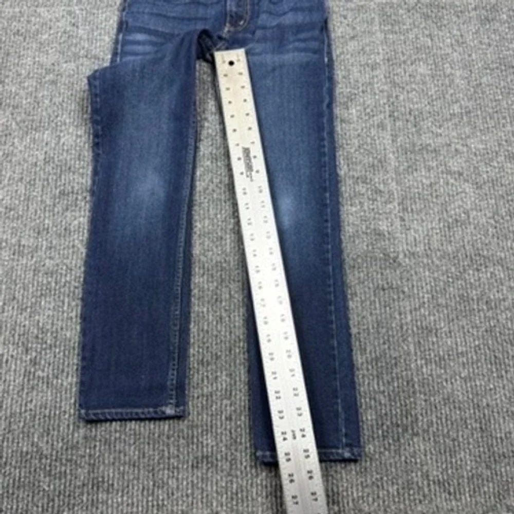 Levis 510 Skinny Jeans Boys Size 12 Reg W26 x L26 Dark Wash Blue Denim